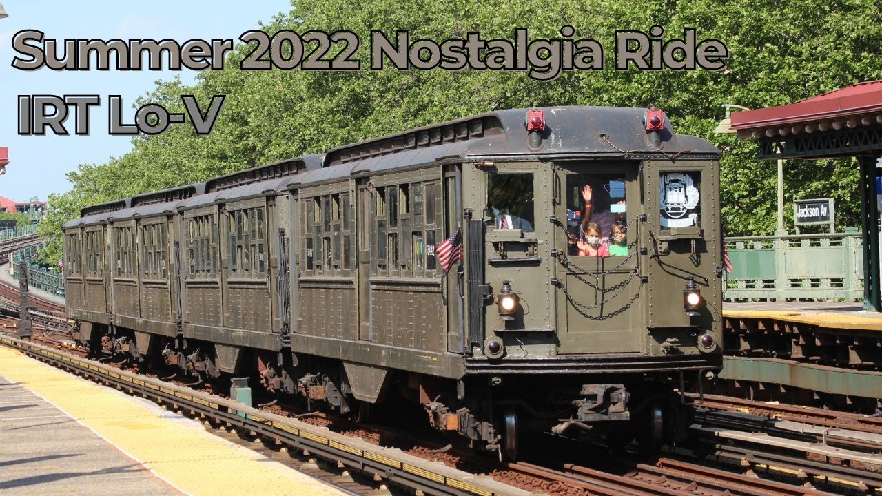 New York Transit Musuem SUMMER 2022 NOSTALGIA RIDE Day 1 IRT Lo-V Actions|New York City Subway