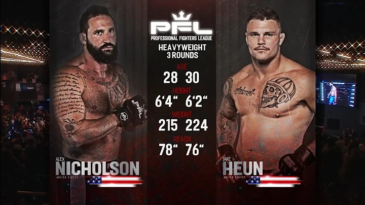 Full Fight | Alex Nicholson vs Jake Heun | PFL 1, ...