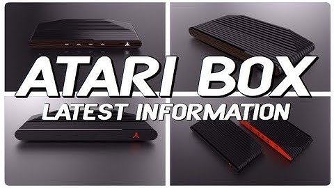 NEW!! Atari Box Information | Console & Specs Reveal | Retro Gaming From ATARI | The Retrollectors
