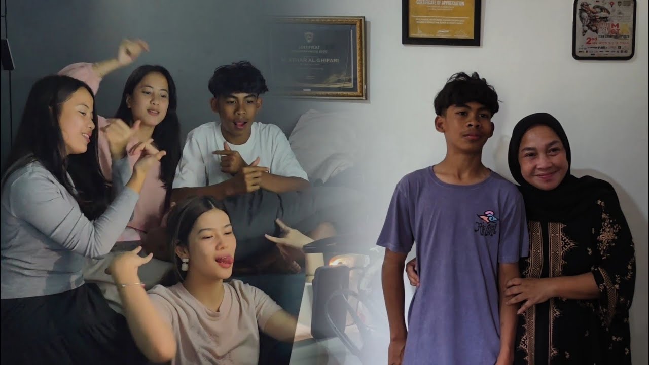 VLOG ACARA KELUARGA M ATHAR DIRUMAH‼️ADA DRAMA PULANG SEKOLAH‼️