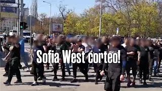 Derby Day: Levski Sofia - CSKA Sofia 25.04.2021. Hooligans corteo