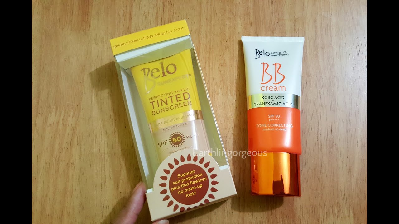 Belo BB Cream and Tinted Sunscreen Review