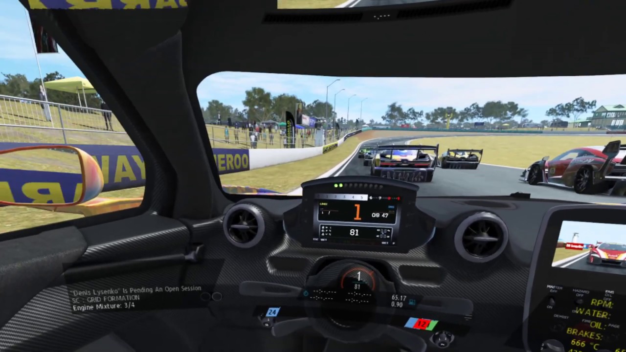 rFactor 2 - McLaren Senna GTR @ Barbagallo | VR