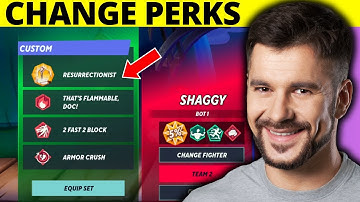 How To Change Characters Perks in Training Mode Multiversus