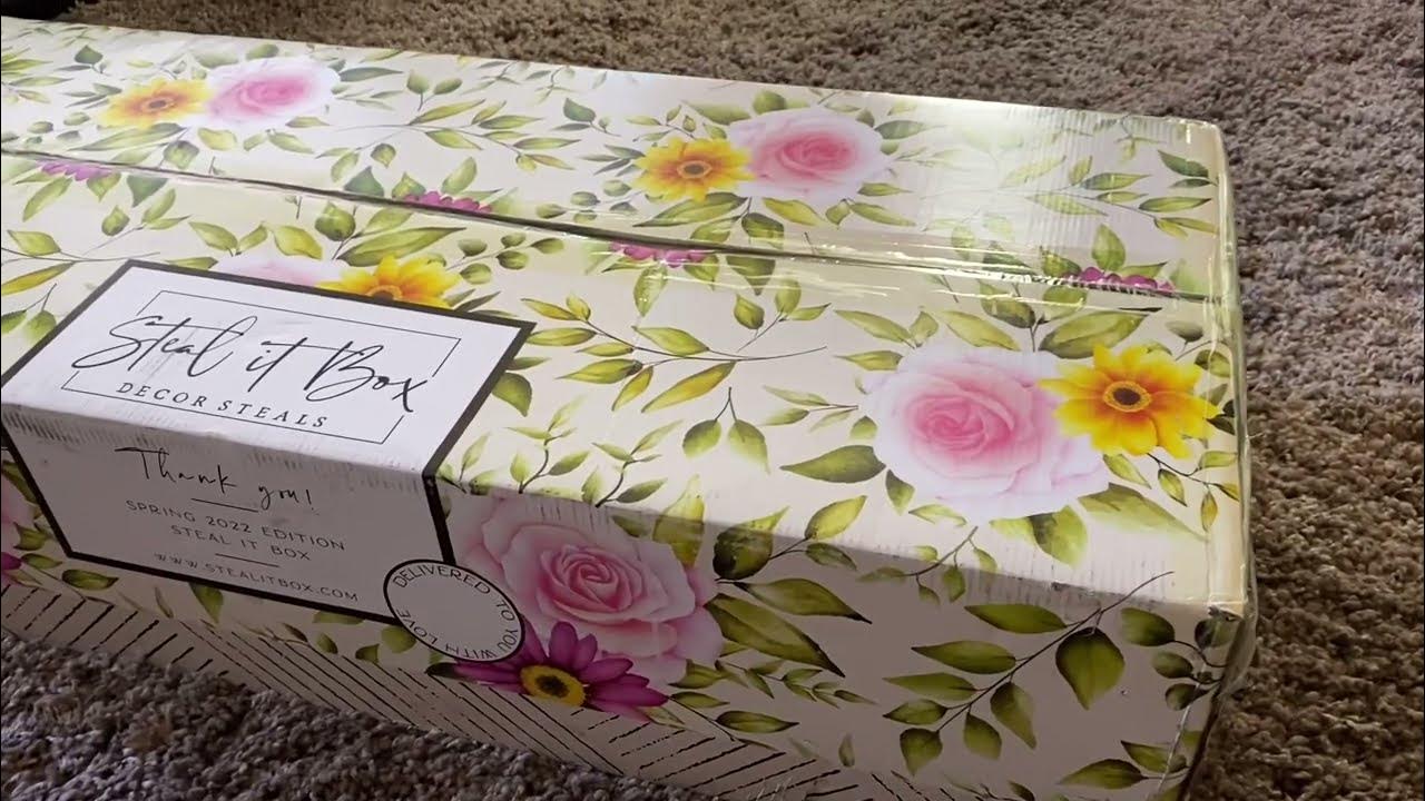 Decor Steals Steal it Box Spring 2022 *Spoiler* Home Decor Unboxing LIVE NOW! YouTube