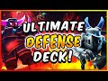 BEST DEFENSIVE DECK I'VE EVER SEEN in CLASH ROYALE!