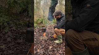 🔥 Bushcraft Basics Episode 2 🔥 How to make an adjustable pot hanger #nature #bushcraft #camping