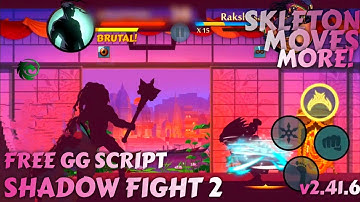 Shadow Fight 2 - Latest Version (2.41.6) Free Game Guardian Script - Skeleton Hack - Moves Hack