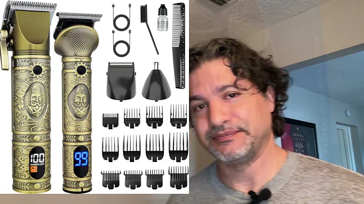 Professional Cordless Beard Trimmer & Hair Clippers for Men, Shaving Kit,  Men's Grooming Kit