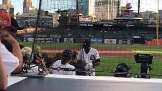 Derek Hill Signing Autographs Detroit Tigers