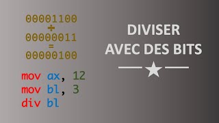 [18] Langage assembleur x86-64 : la division (div, idiv)