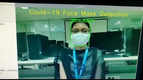 Automatic face-mask detector developed by CSE Department