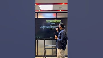 Sentence Corrections | No more tension❌️ | Workshop #sentencecorrection