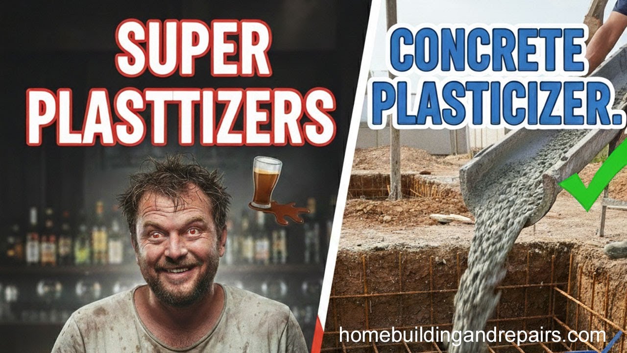 Stop Adding Water And Use Superplasticizers for Stronger Concrete - YouTube