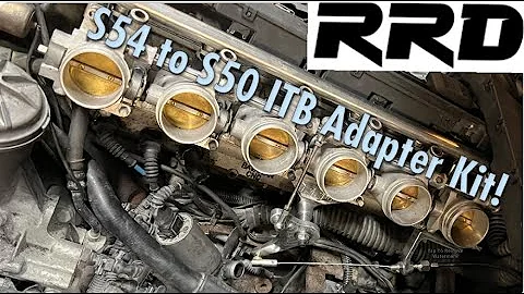 Rabid Racing Development S54 to S50 ITB Adapter Kit Has Arrived!