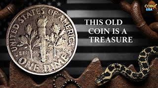 TOP 5 Most Valuable Roosevelt Dimes Worth $734,500+ 💰 Hidden Treasure Coins Still in Circulation!