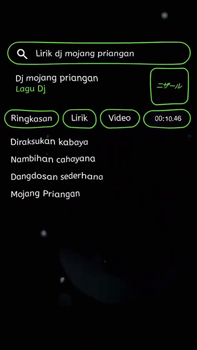 lirik laku dj  mojang priangan😎#dj #fyp