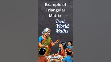 Triangular Matrix #shorts