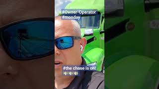Moday. Most important day of the week. #owneroperator #trucking #money