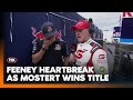 Mostert Wins Championship, Feeney Heartbroken π’