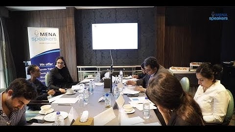 Masterclass | Public Speaking | MENA Speakers | Saana Azzam