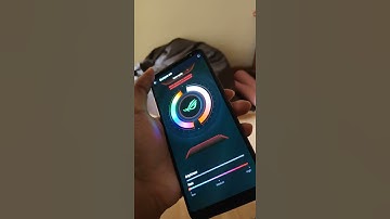 System Lighting on ROG3 is so Cool🔥 #Shorts