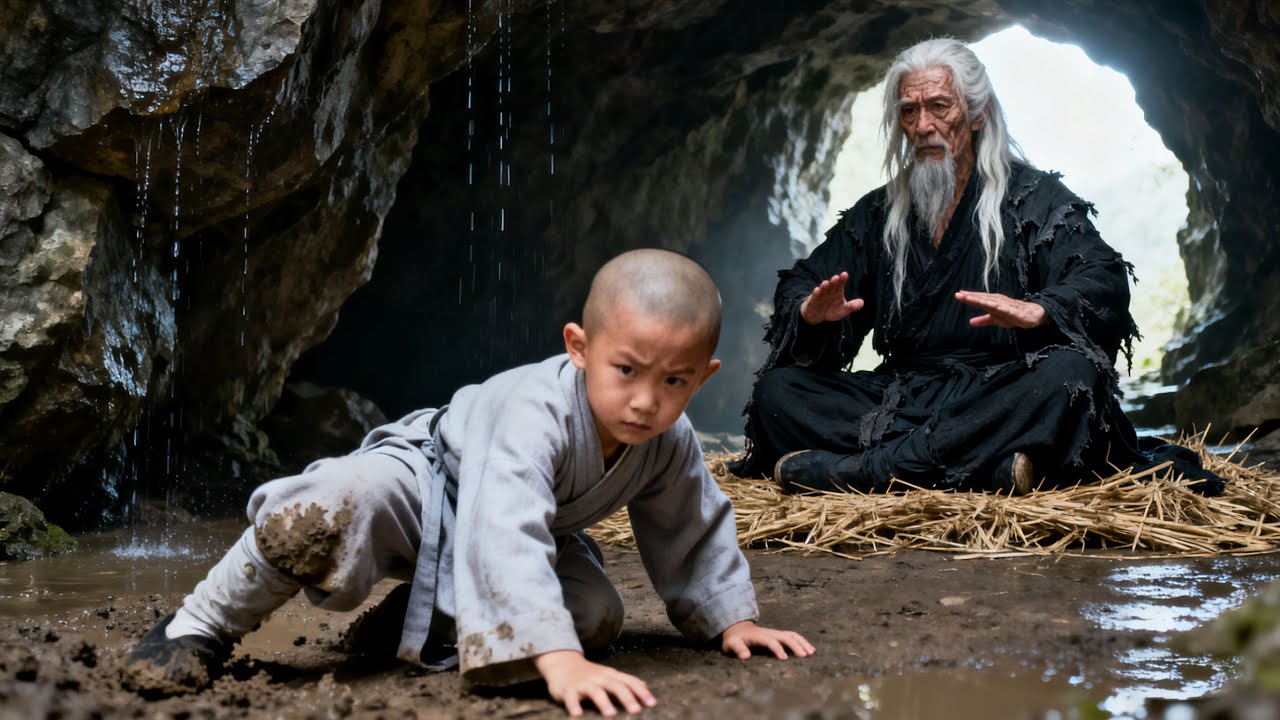 功夫電影！廢材和尚意外墜落山洞遇見隱世高人，武功暴漲！ 💥 #中国电视剧 #KungFu #Martial Arts Movies