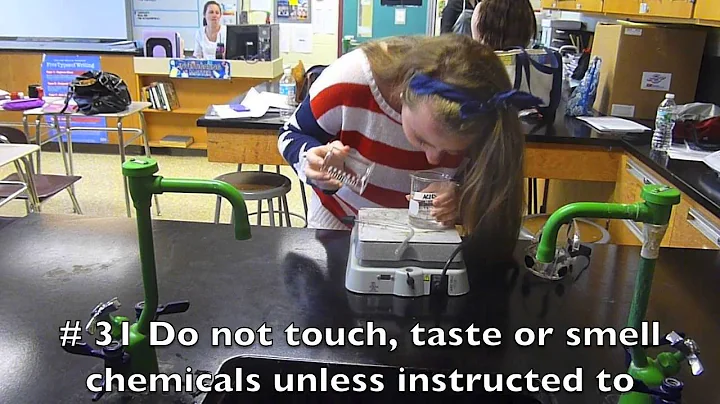 Sandwich High School Chemistry Lab Safety