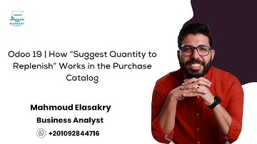 Odoo 19 | How “Suggest Quantity to Replenish” Works in the Purchase Catalog