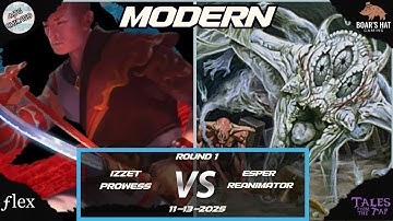 Esper Reanimator VS Izzet Prowess    [MTG Modern Round 1]