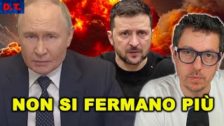 10 ORE DI BOMBARDAMENTI RUSSI su Kiev