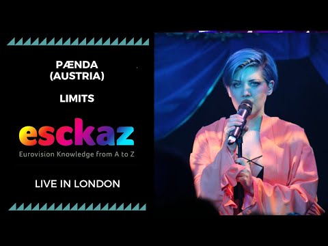 ESCKAZ in London: PÆNDA - Austria - Limits (at London Eurovision Party 2019)