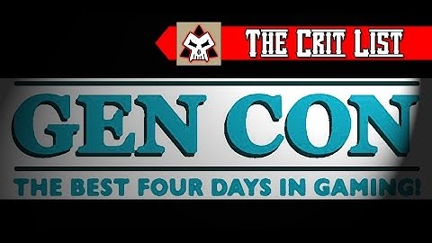 The Crit List - Top 10 Games I