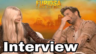 FURIOSA CAST INTERVIEW: Anya Taylor-Joy & Chris Hemsworth on Mad Max prequel and going incognito