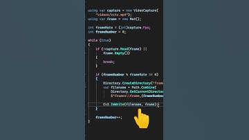 Extract Video Frames in .NET with Just a Few Lines