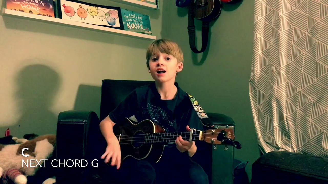 Yellow- Coldplay ukulele tutorial, cover and play along