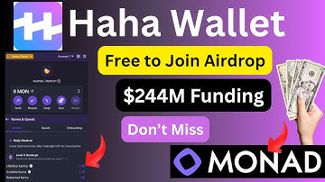 Haha Wallet Airdrop | How to Join & Create Wallet | Haha Wallet Update
