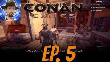 MEETING CONAN IN GAME!- CONAN EXILES UPDATE #33- S2 EP. 5