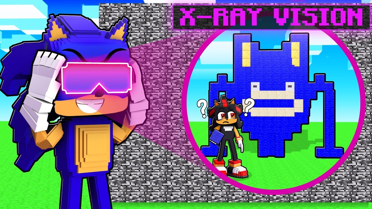 I Cheated with X-RAY VISION in a Minecraft Build Challenge!