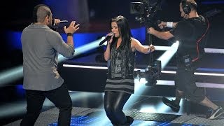 The Voice of Poland - Damian Ukeje i Ania Galstyan - "Another Way to Die" - Bitwa