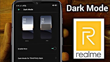 How To Enable Dark Mode On Realme Phones | Realme Dark Mode Update | ColorOs 6 Dark Mode