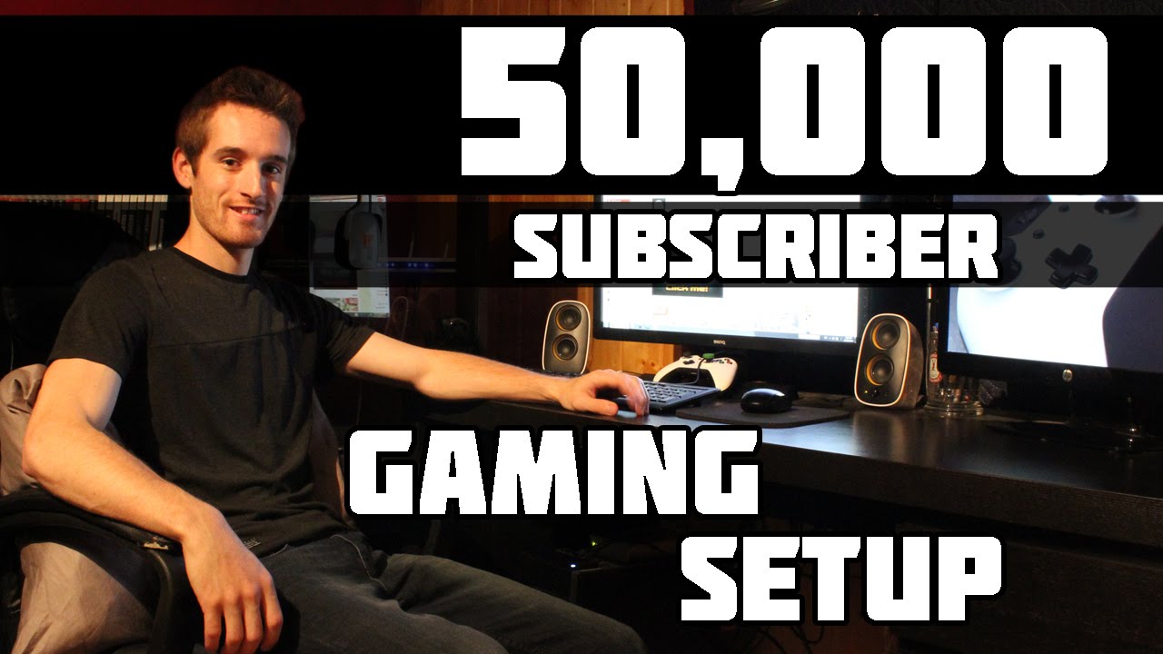 Xclusive Ace's Gaming Setup! (50,000 Subscriber Milestone) - YouTube