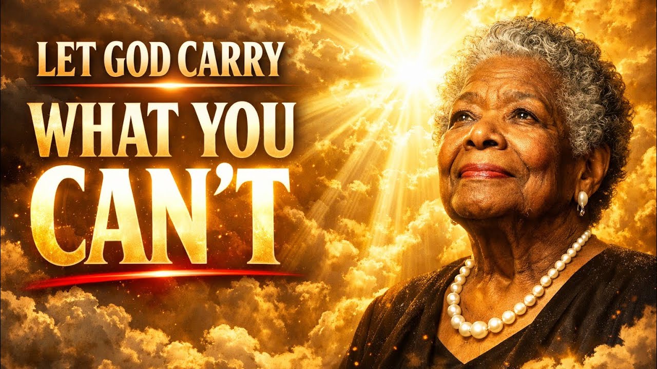 Let God Carry What You Can’t | MAYA ANGELOU | Motivational Speech