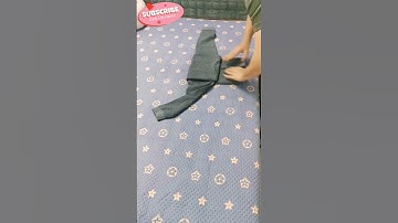 Easy clothes folding tips 14 #fashion #clothfolding #foldinghacks #homehacks #diy