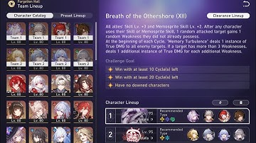 Castorice E2S1 & Aglaea E2S1 (0 Cycle) | MoC 12 | Honkai: Star Rail 3.2 [EN]