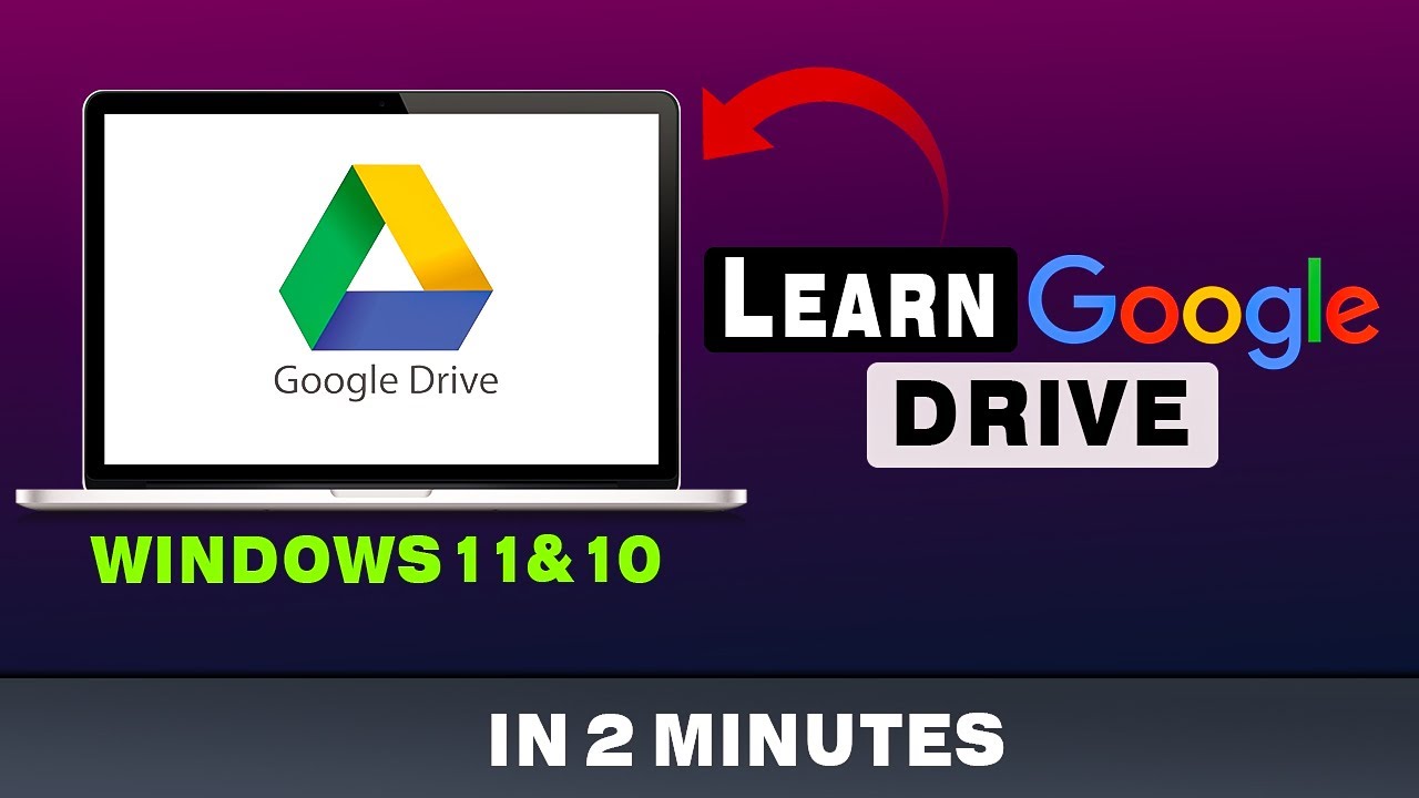 How To Use Google Drive In Windows Laptop/PC (2024) | Google Drive ...