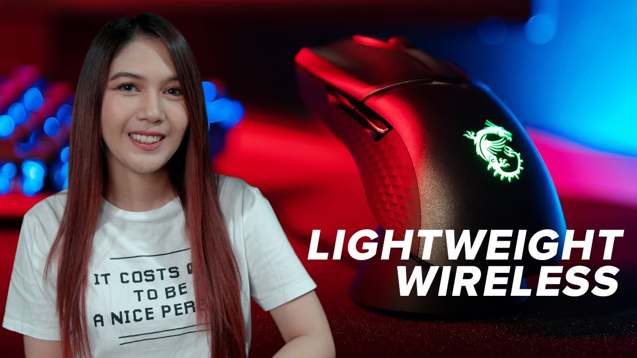 MSI Clutch GM31 Lightweight Wireless Mouse Review Video + GIVEAWAY!