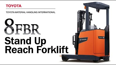 TOYOTA Stand up Reach Forklift 8FBR Product Introduction