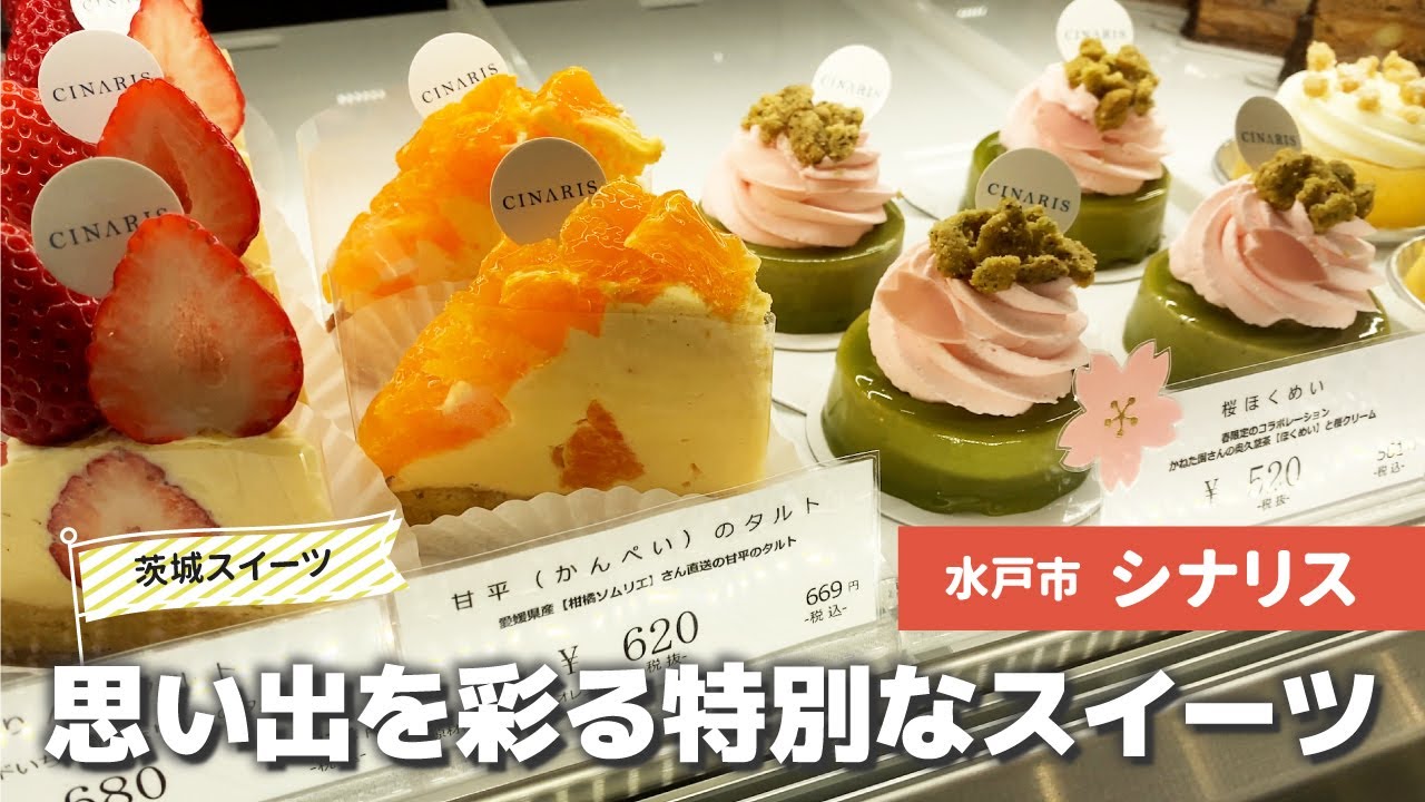 【茨城スイーツ】記憶に残る特別なケーキ！パンも美味しい本格派/水戸市《シナリス》