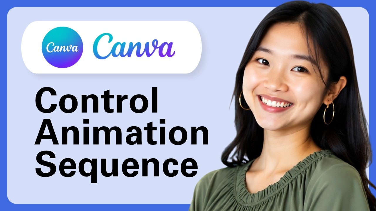 Regulate Animation How To Control Animation Sequence On Canva - YouTube